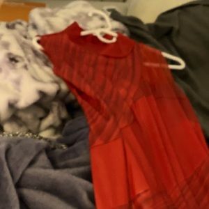 Cruella (2021) Red Dress Costume. Size L/XL.